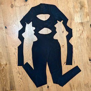 Norma Kamali Aztec Catsuit